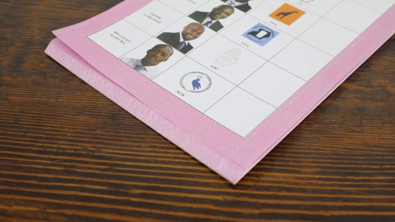 Ballot Papers Voting Card