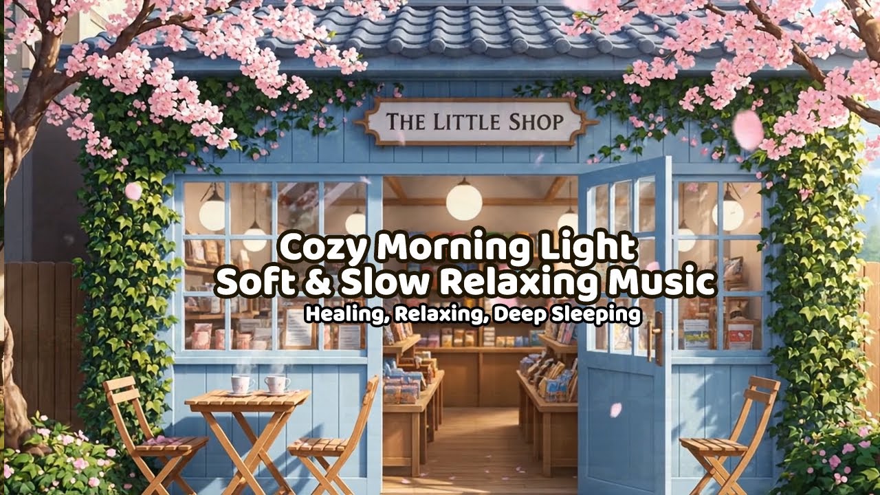 Cozy Morning Light • Soft & Slow Relaxing Music 90mins
