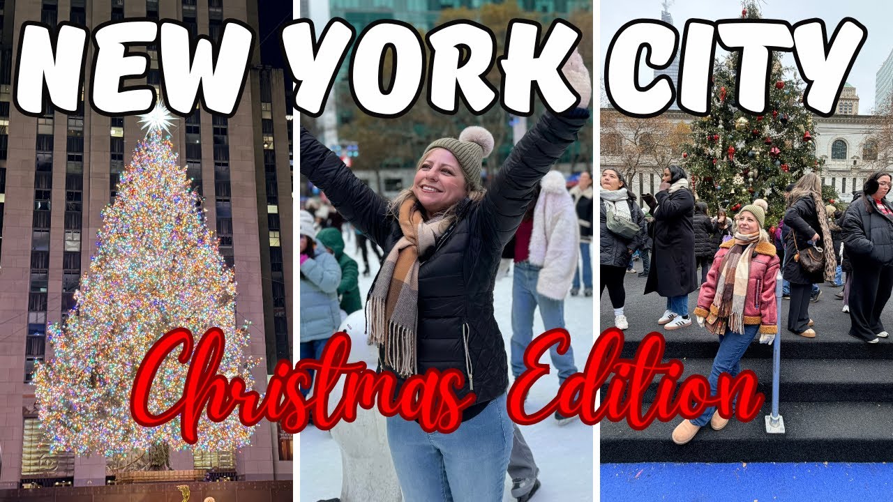 Christmas in New York City! What to Expect in NYC in December.