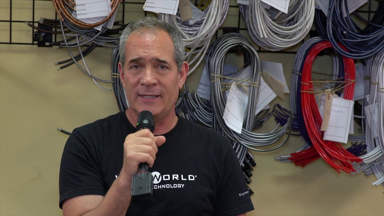 David Salz explains Wireworld Cable Technology Evo-Snake 8 Channel Studio Cable