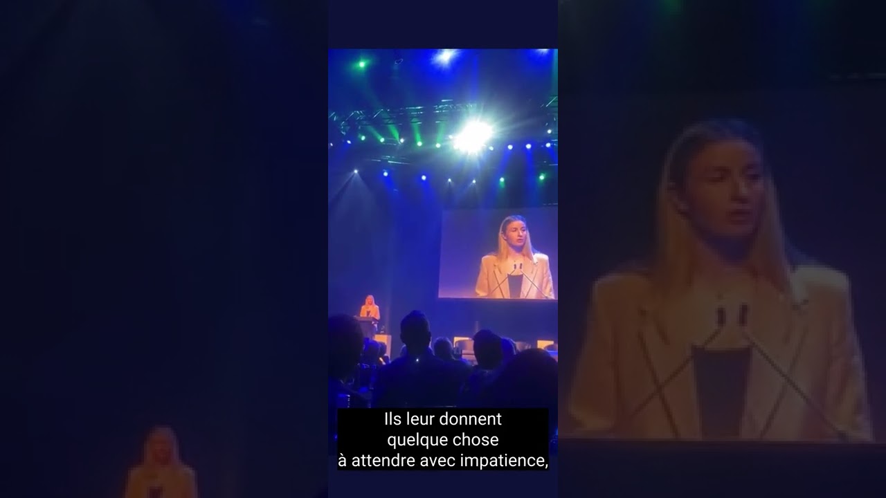 Discours Leah Williamson pour la Willow Fondation