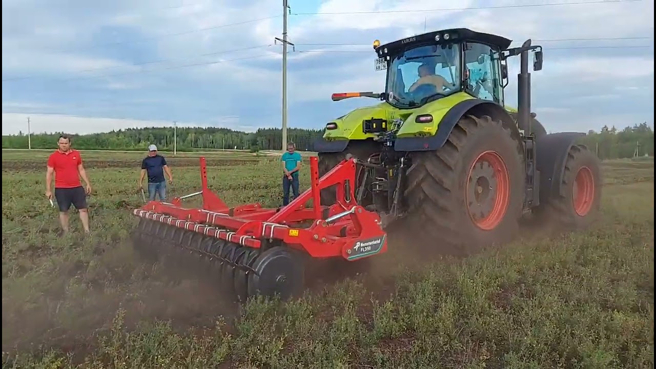 Отзовы  о глубокорыхлителе Kverneland DTX, спецально созданая для России комбинированная машина