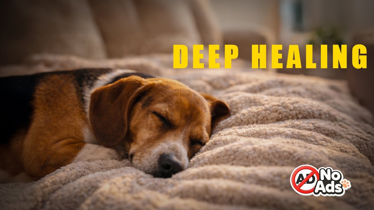 [No Ads] Instant Dog Sleep Music: 8 Hours Deep Healing & Stress Relief (Blue Spectrum Recovery)
