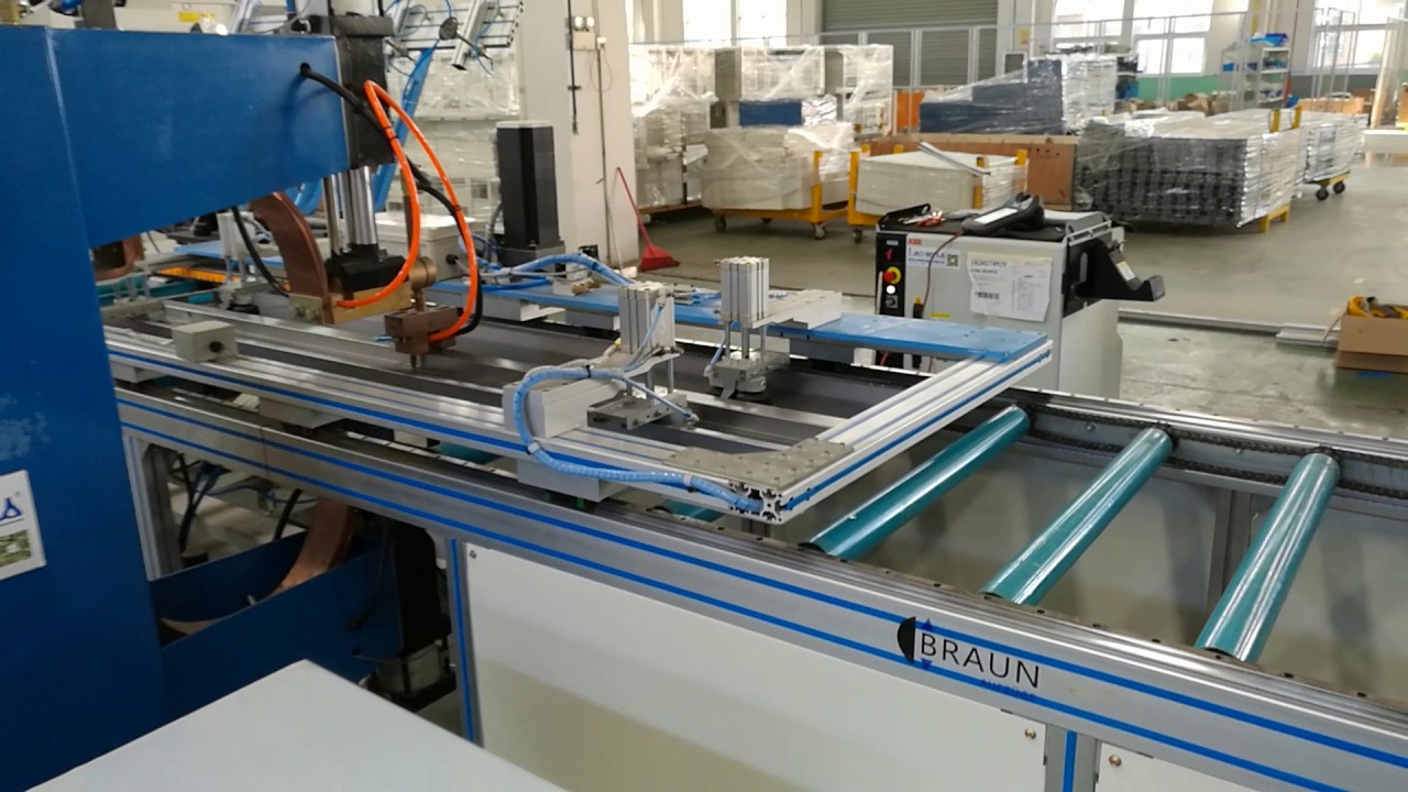 the automatic production line for elevator