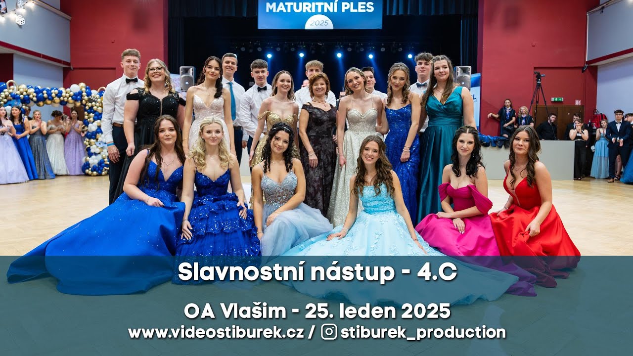 4.C / Slavnostní nástup / OA Vlašim / 25.1.2025