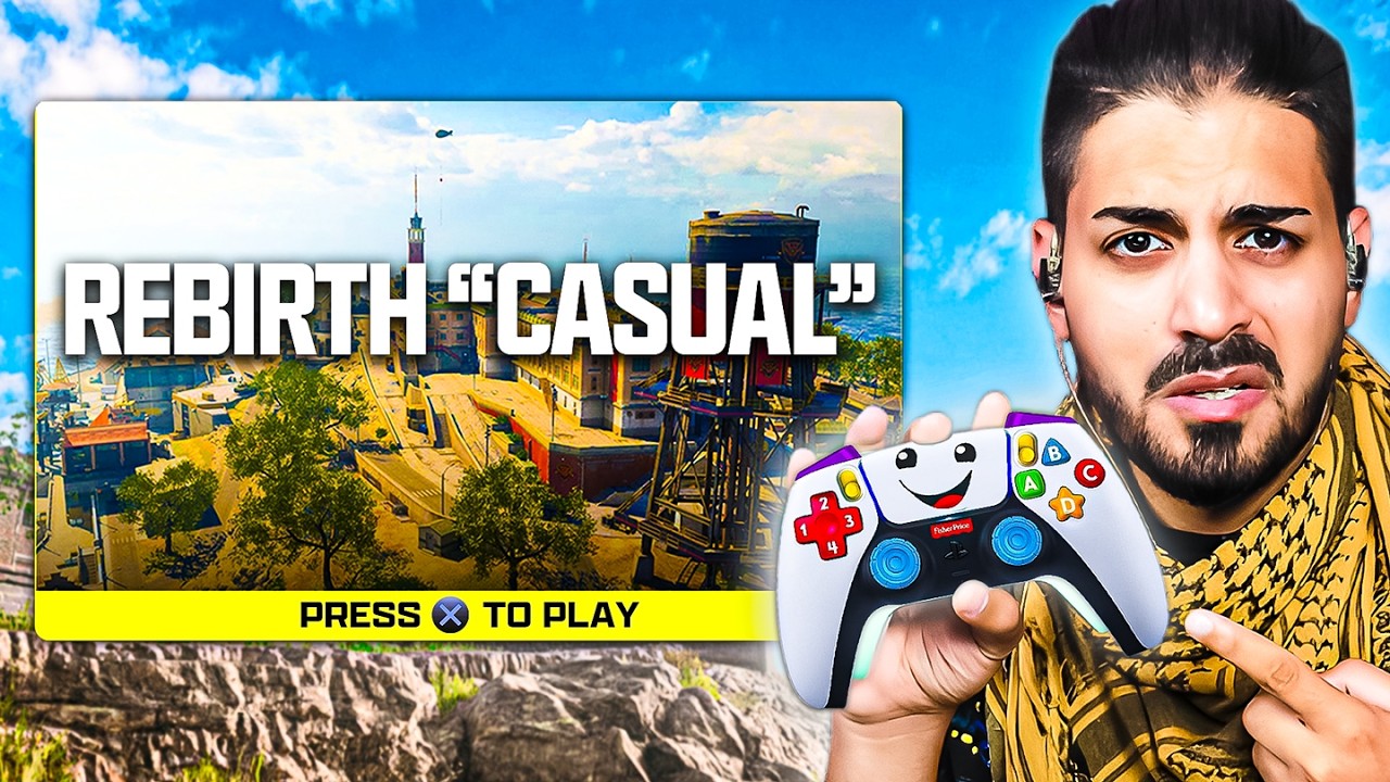 I Spent 24 Hours Learning Controller on Rebirth Casual... (day 2)