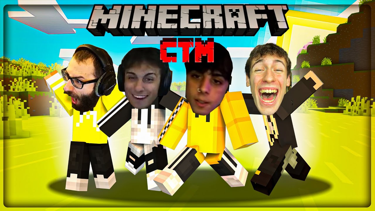 MINECRAFT CTM con BLUR, MARZA E MANUUXO