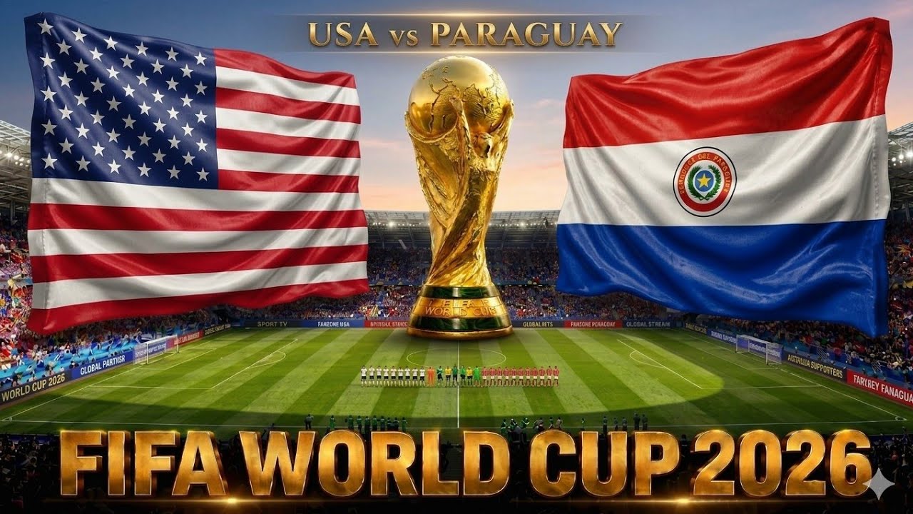 USA vs PARAGUAY | FIFA World Cup 2026  | Full Match | PES 2021 Realistic Simulation
