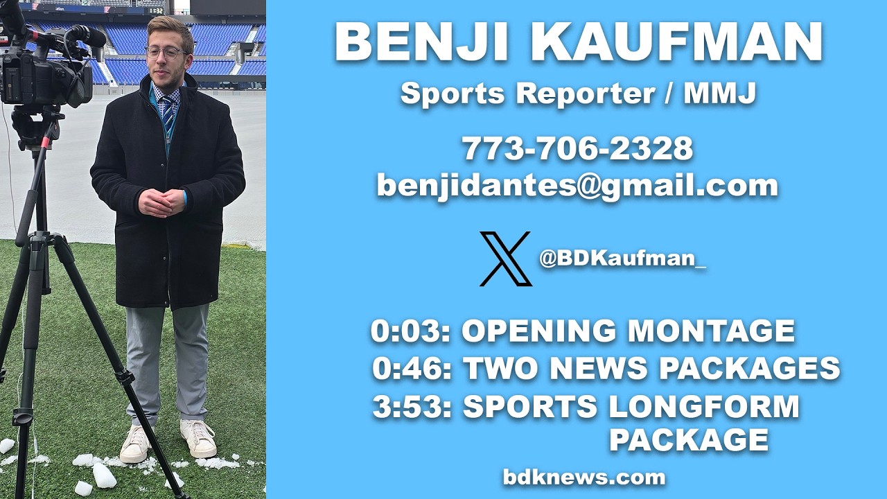 BENJI KAUFMAN REEL MAR 2026