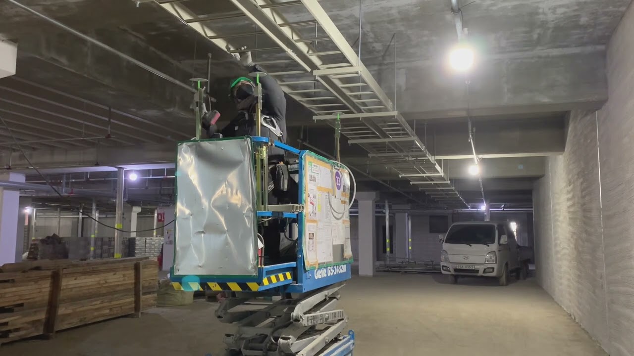 케이블 트레이 설치