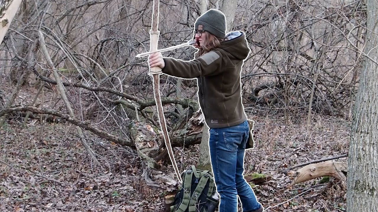 Bone Take Down Bow for Survival