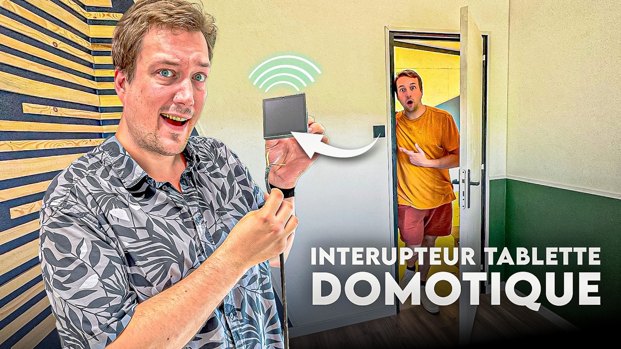 HACK de Tablette murale (Un INTERRUPTEUR NSPanel Pro !!) Tuto domotique