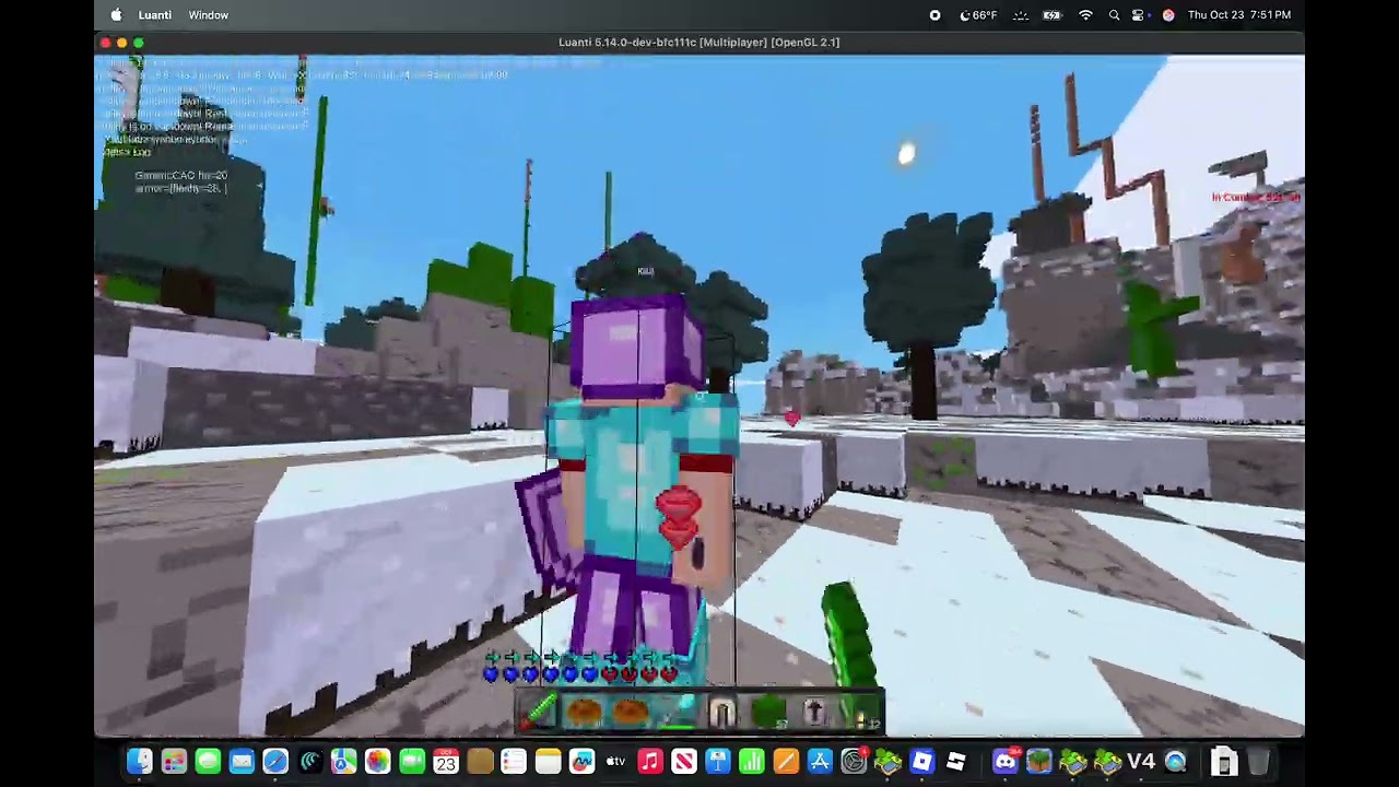 Minetest (Luanti) | FFA Groundwars Evolve | 1v2ing LTM on 40 FPS