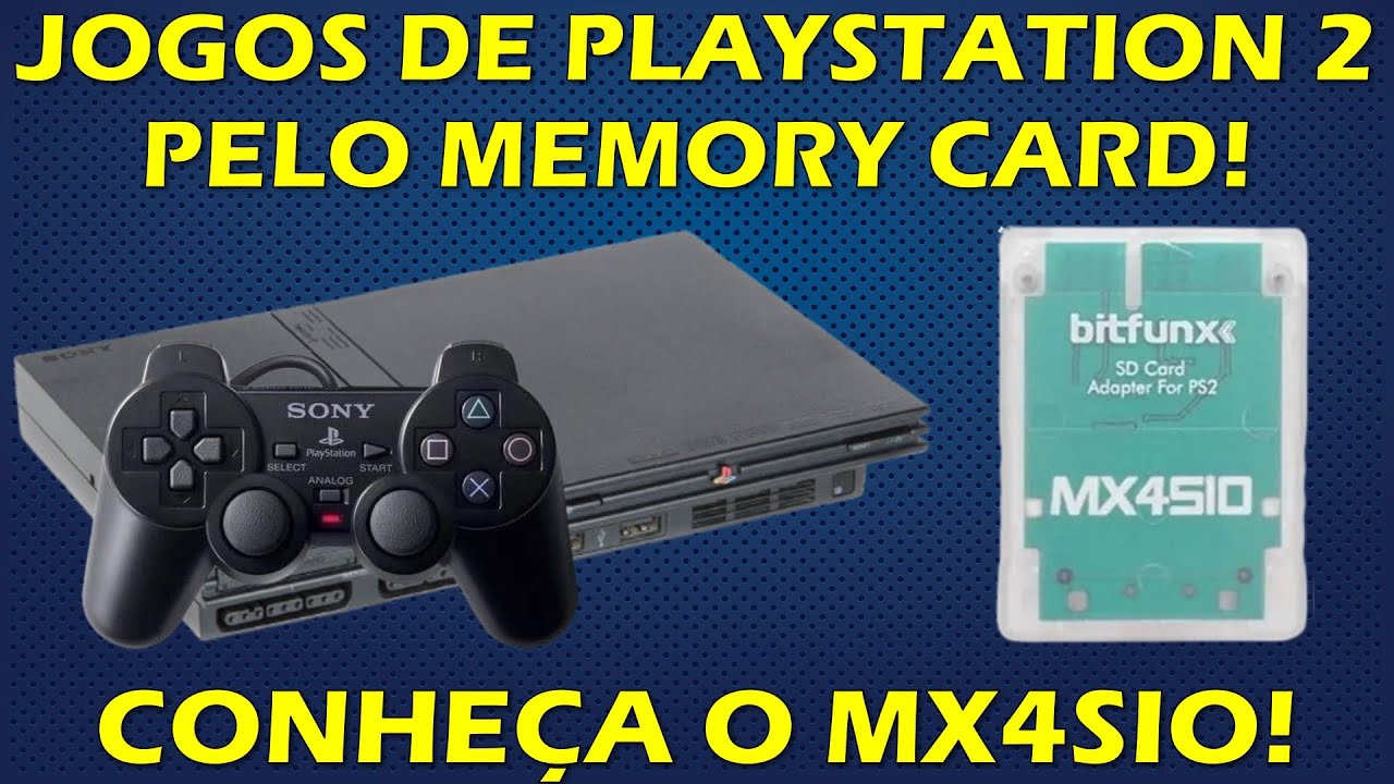 MX4SIO - JOGOS DE PS2 PELO MEMORY CARD! ALTERNATIVA BARATA E FUNCIONAL!