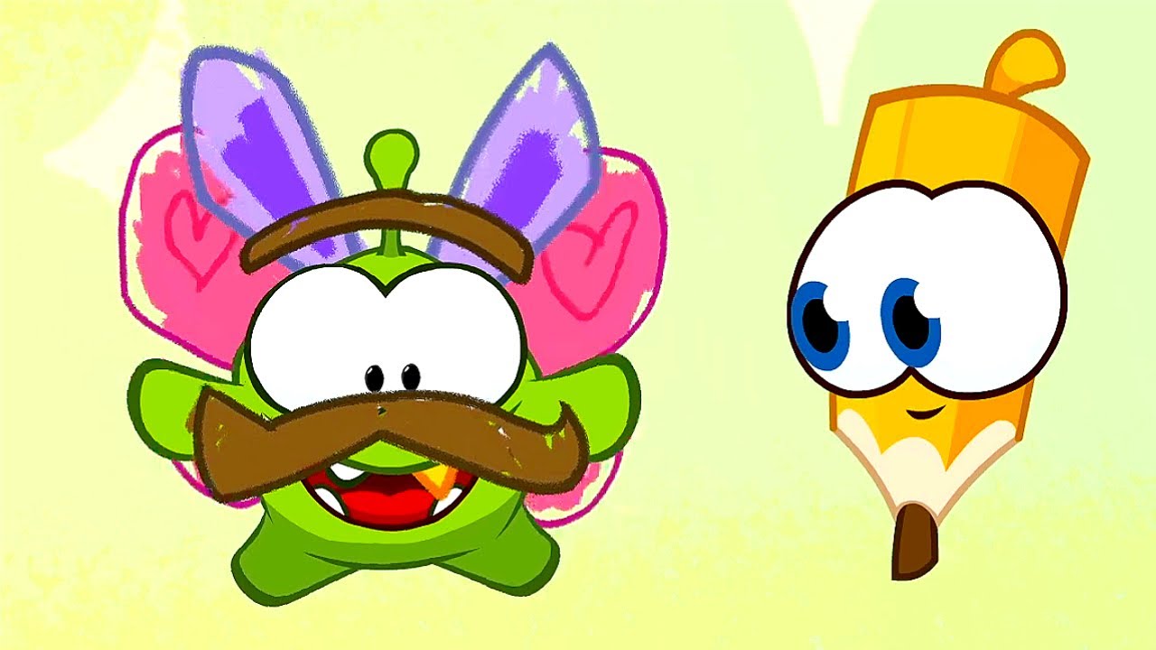 Om Nom Stories 🍭Cut the Rope 💚 Nibble Nom: Zeichne die Welt 🎨 Alle Episoden ansehen 🌈 Lustige Videos