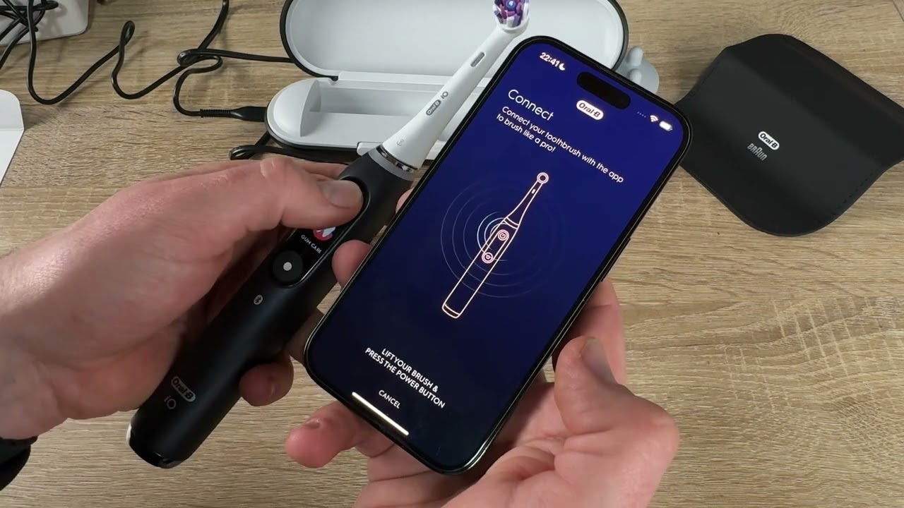 How to connect your Oral-B iO Series 9 Electric Toothbrush with a Smartphone DIY