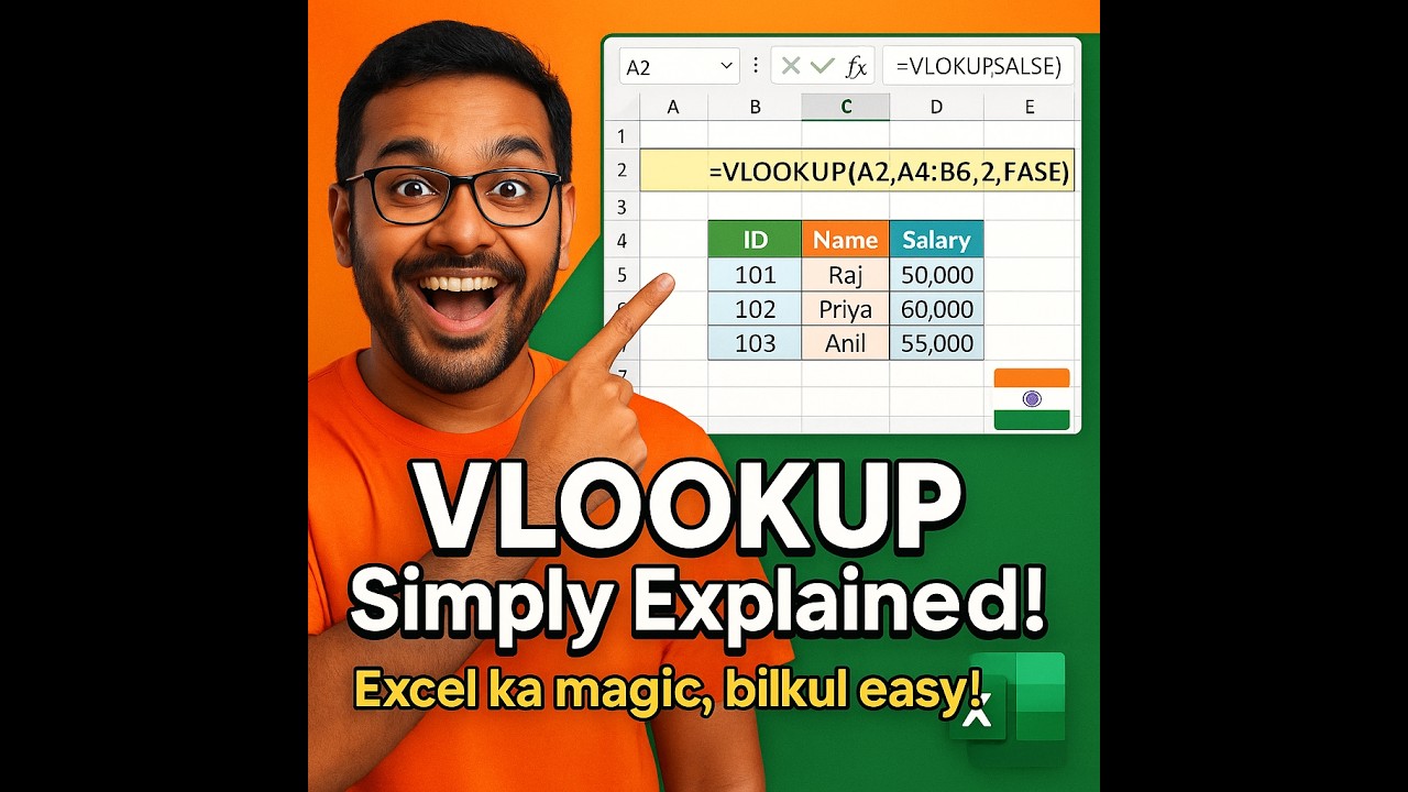 VLOOKUP Explained Simply