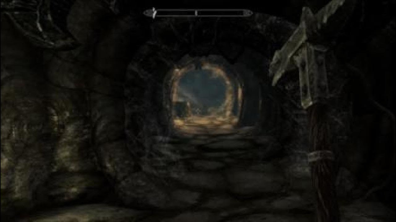 My first Skyrim dungeon!