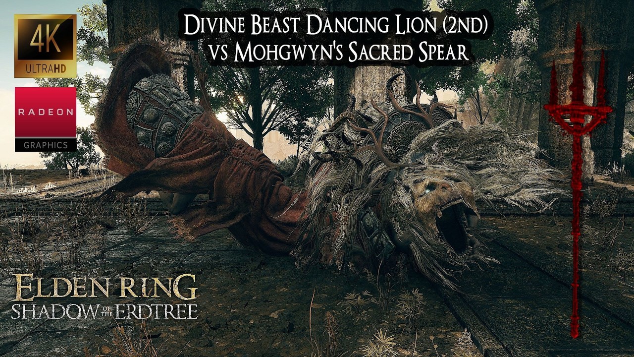 Elden Ring: Shadow of the Erdtree DLC - 2nd Divine Beast Dancing Lion - Boss Fight