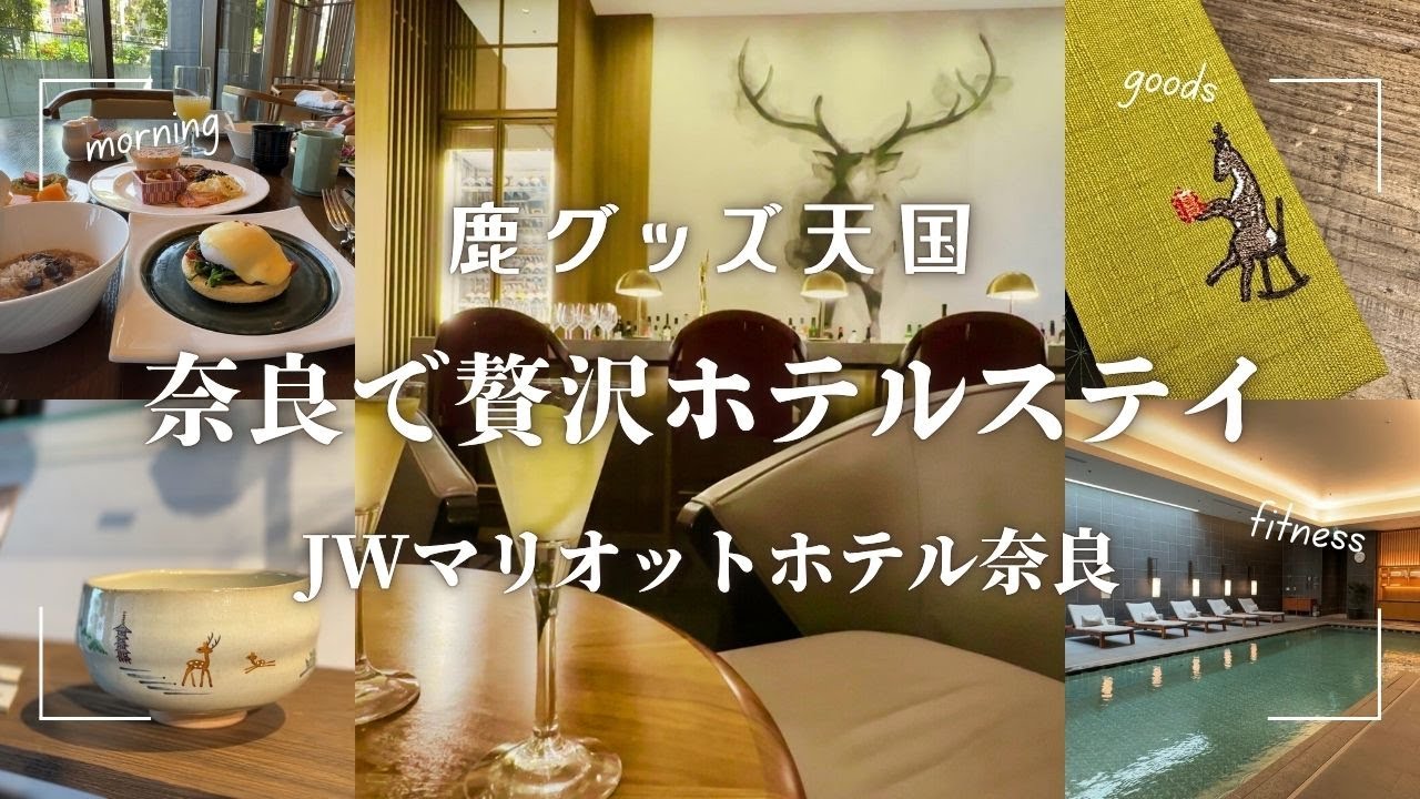 【40代京女のホテル泊】可愛すぎる鹿グッズ達と贅沢ホテル朝食で大満足な2025春【JWマリオットホテル奈良】