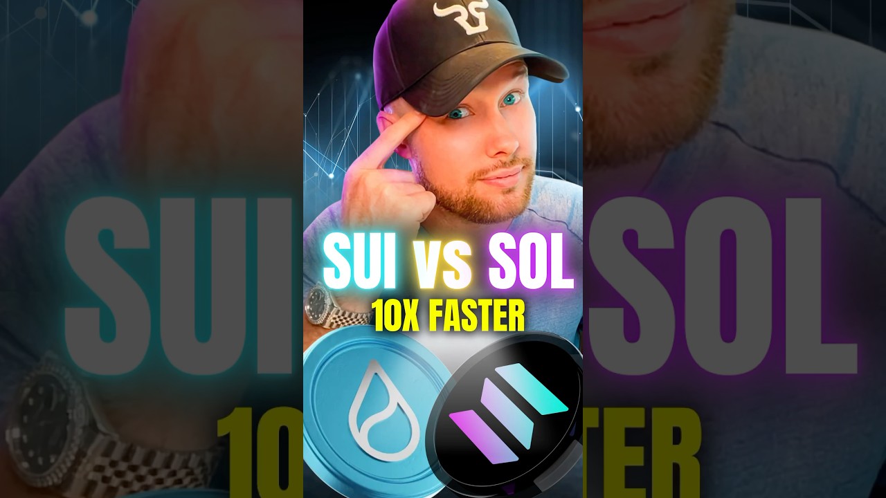 SUI против Solana &mdash; какая монета вырастет в 10 раз быстрее в 2025 году? 💥 #sui #solana #crypto