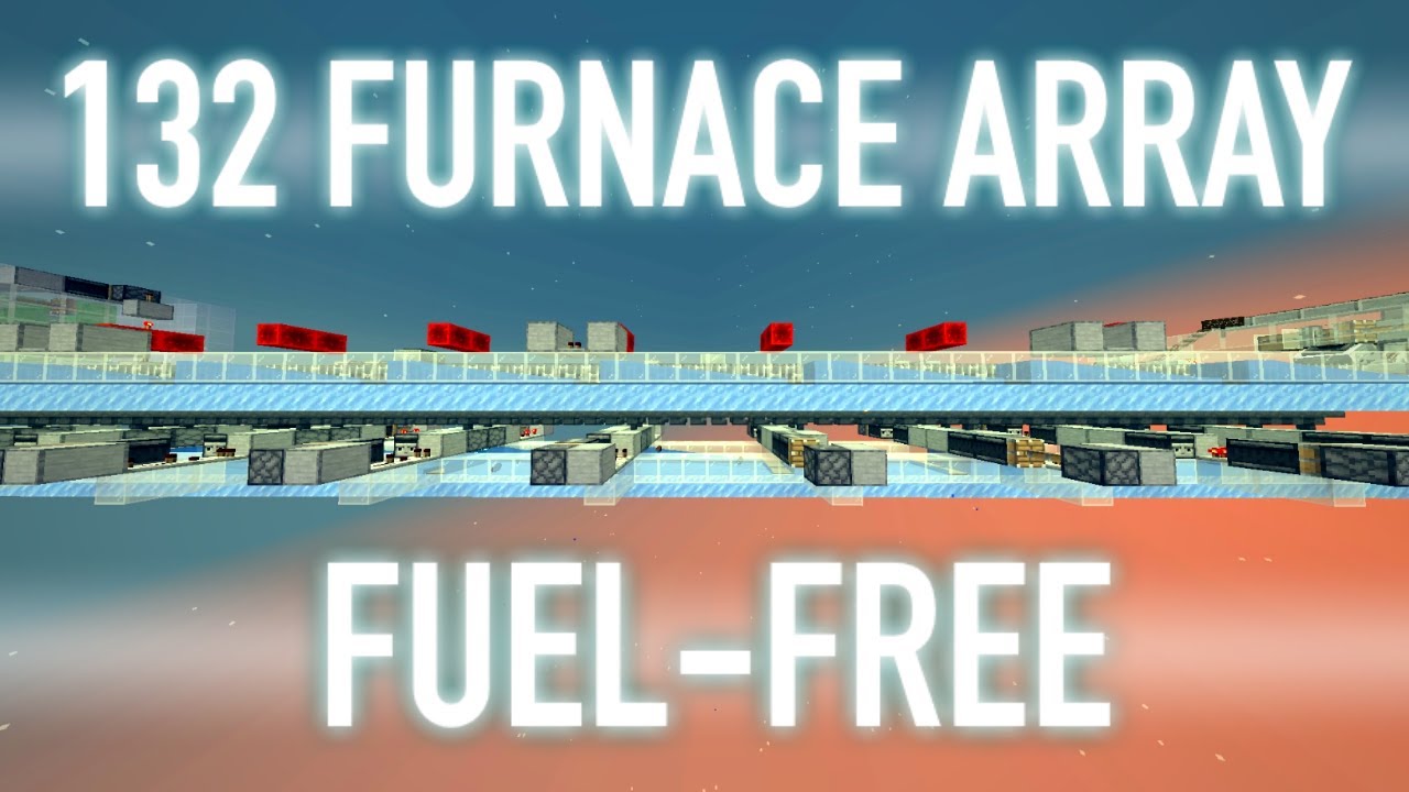 AUTOMATIC 132 FURNACE ARRAY | Carpet Duping Fuel-Free | 48.000 items/h | 1.13+