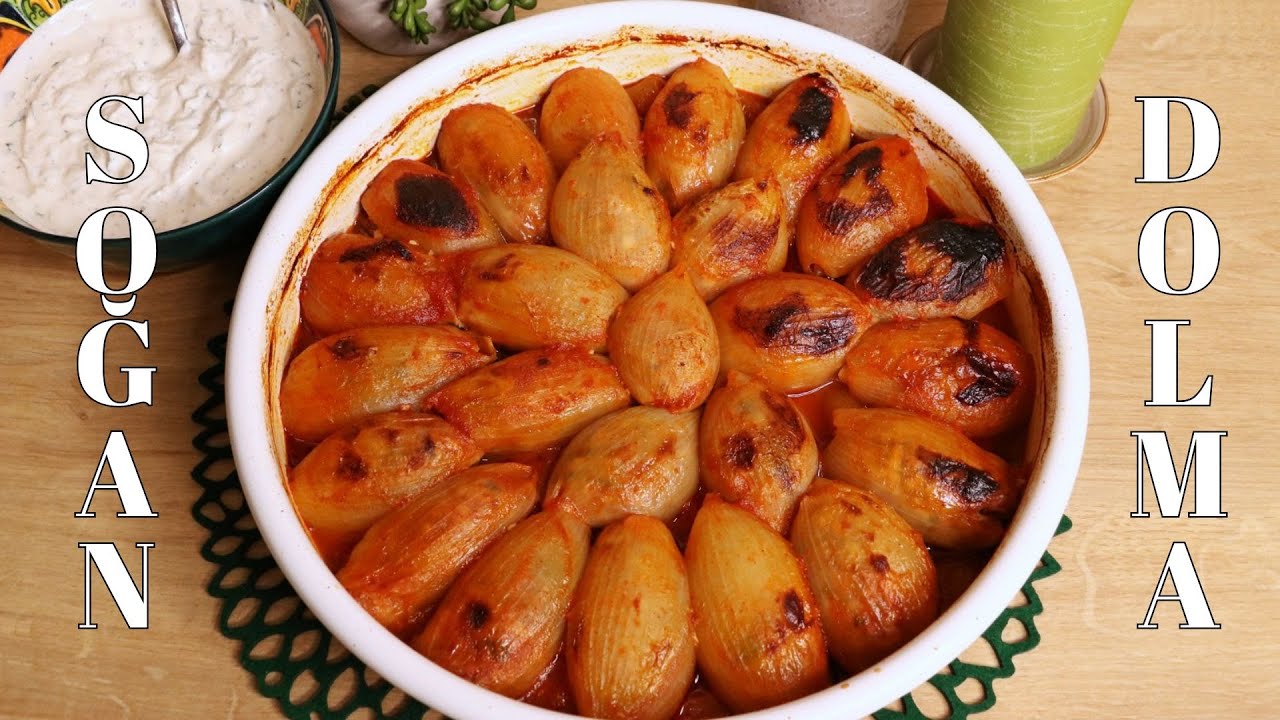 SOGAN DOLMA - KAKO SE PRAVI SOGAN DOLMA - LUKOVICE RECEPT - SOGAN DOLMASI – BOŞNAK TARIFI