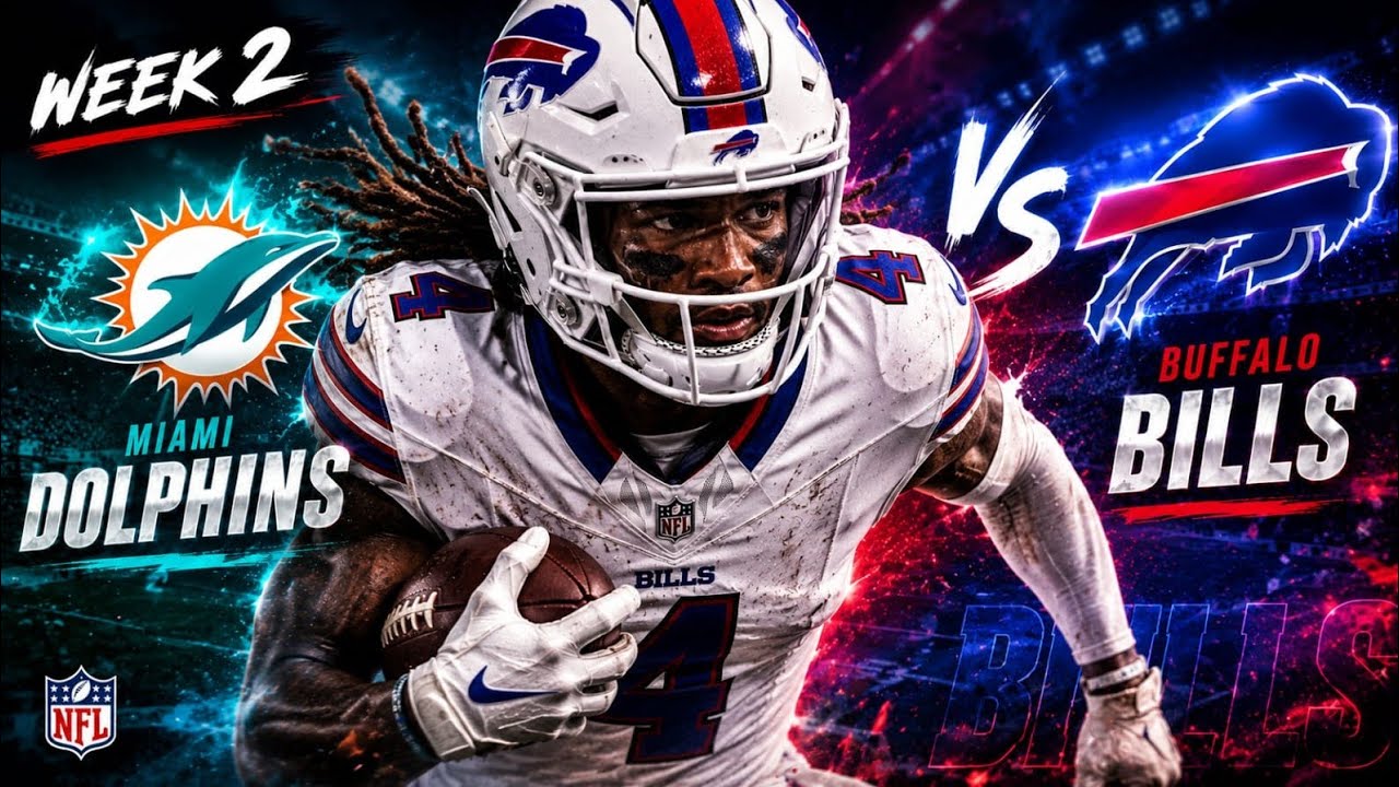 DOMINANDO MIAMI? RIVALIDADE DIVISIONAL | Bills vs. Dolphins - Week 2 | Madden 25 Franchise 