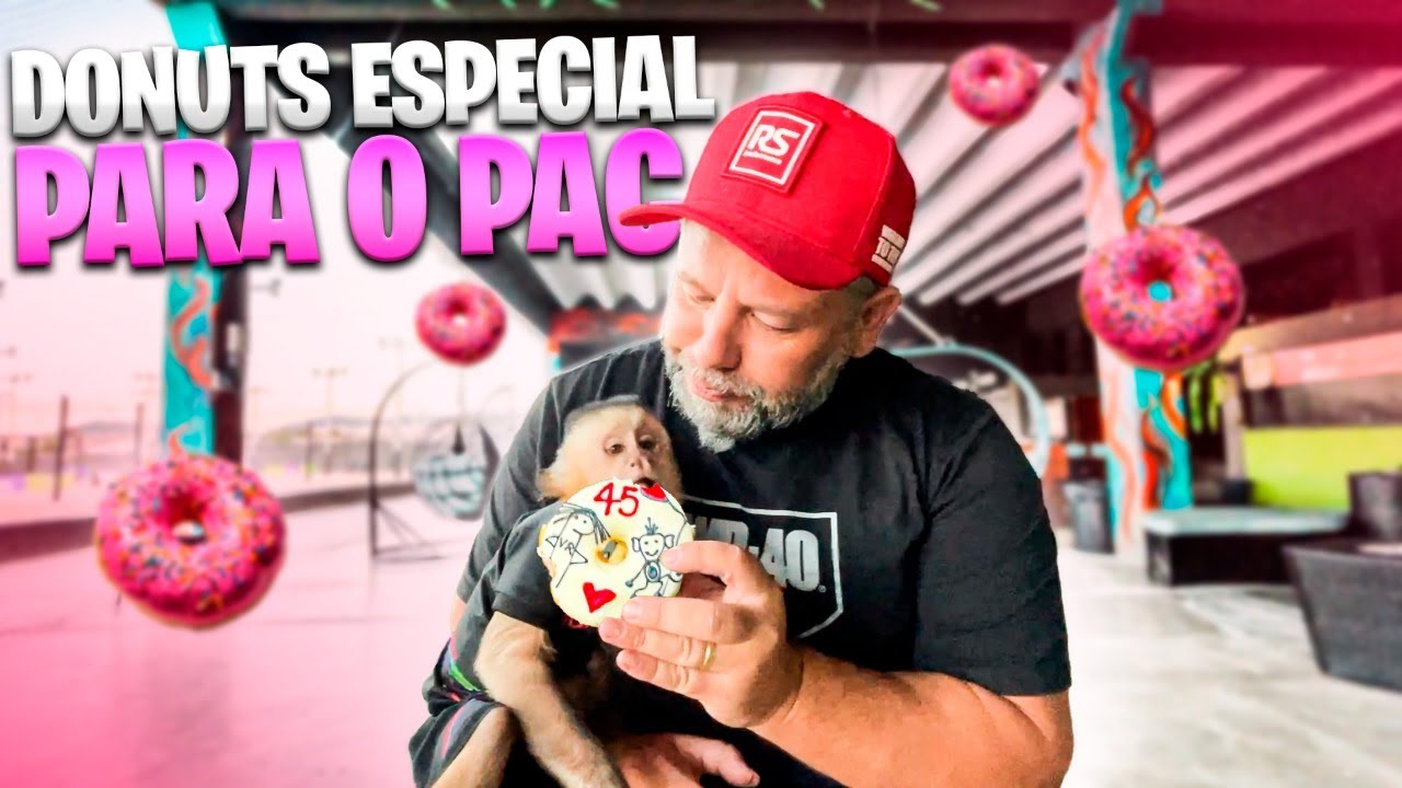 A DONUTS NOW MANDOU DONUTS ESPECIAIS PARA O PAC
