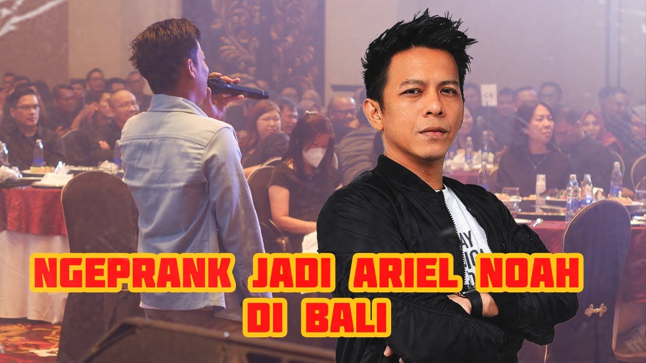 NGEPRANK !!! Jadi ARIEL NOAH Di BALI, EH Taauunyaaa ???