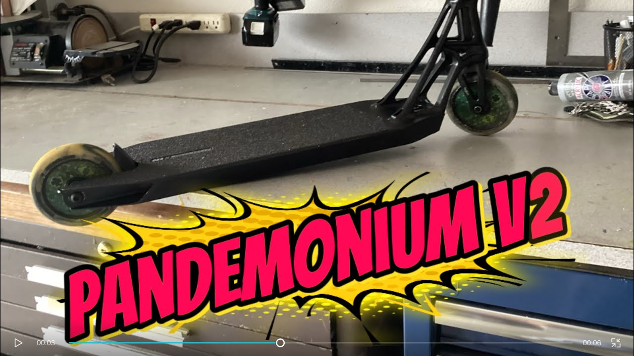 ￼ pandemonium V2 #Scooter #MyDreamScooterDeck #DreamBuild #PandemoniumV2 ￼
