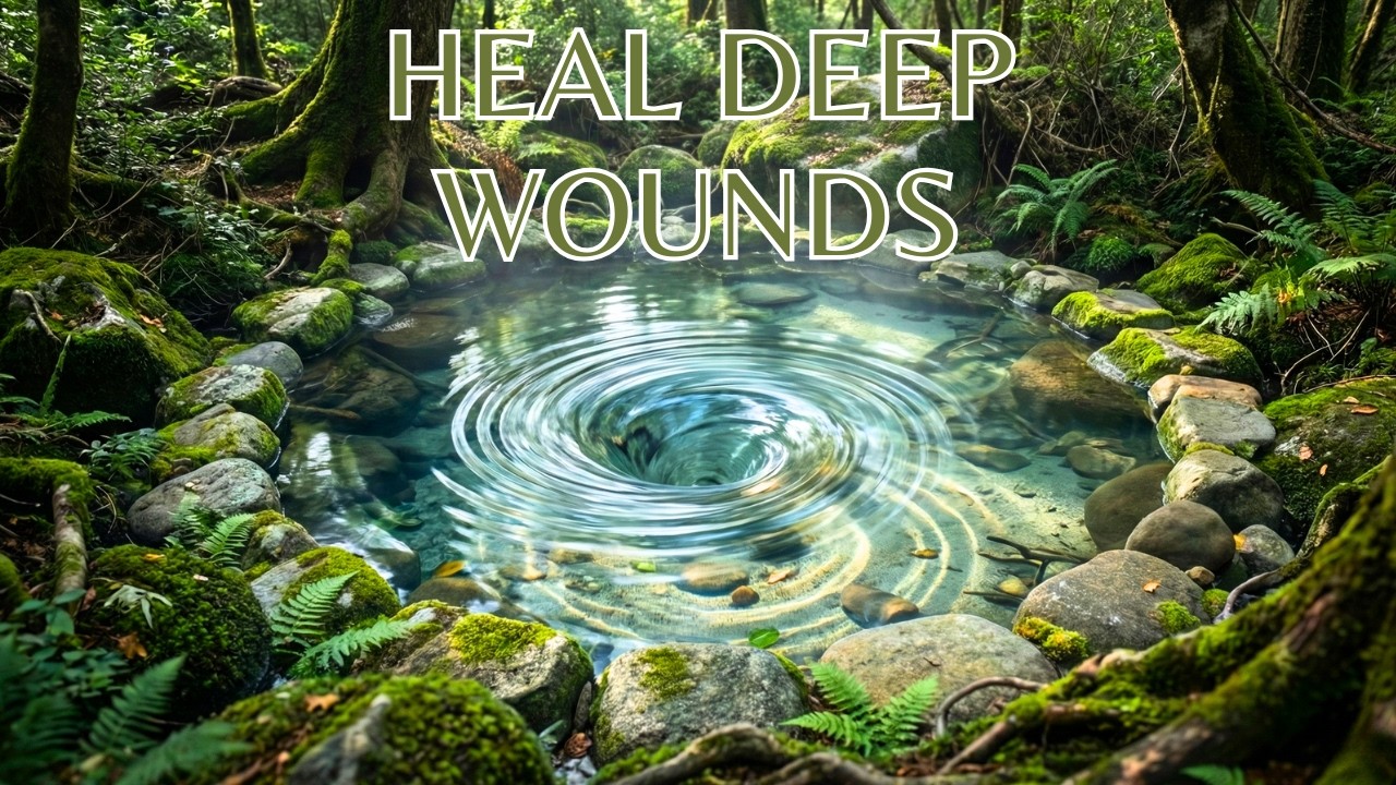 The Calming Abyss | 3 Hours Deep Emotional Healing & Clear Water Vortex