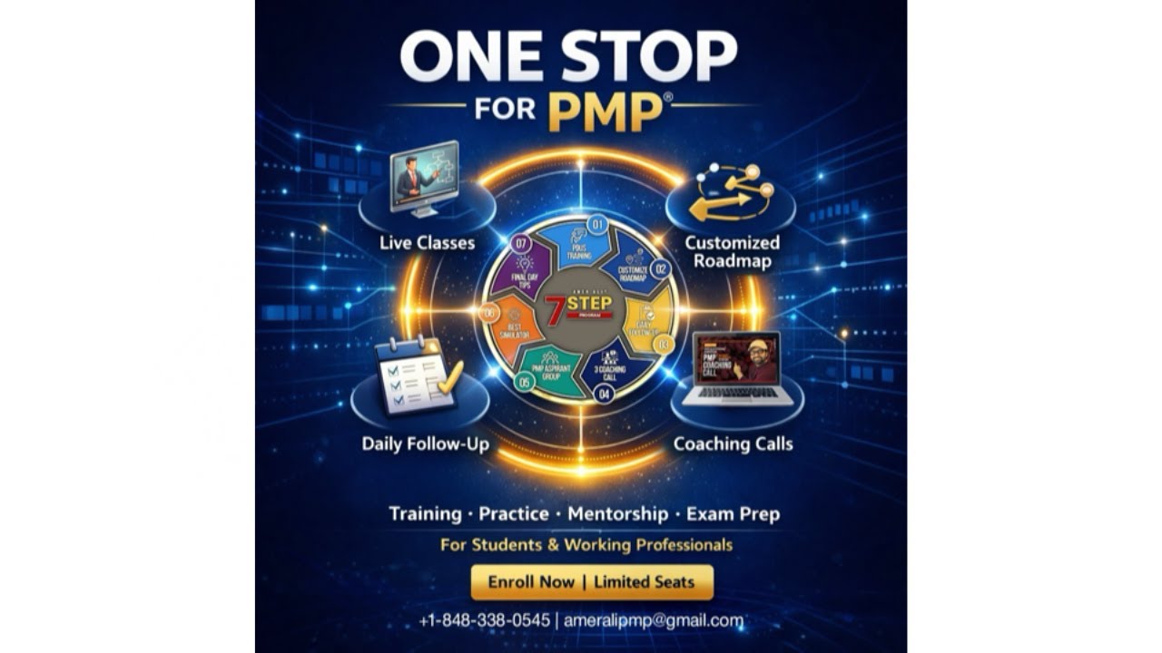 5 Days left in Program that can change your live - One stop for PMP 📱