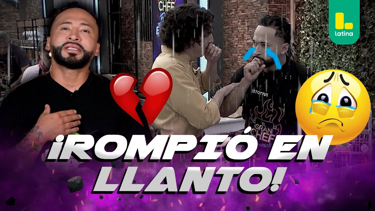 Zumba vuelve a llorar y se refugia en los brazos de Mateo | El Gran Chef Famosos