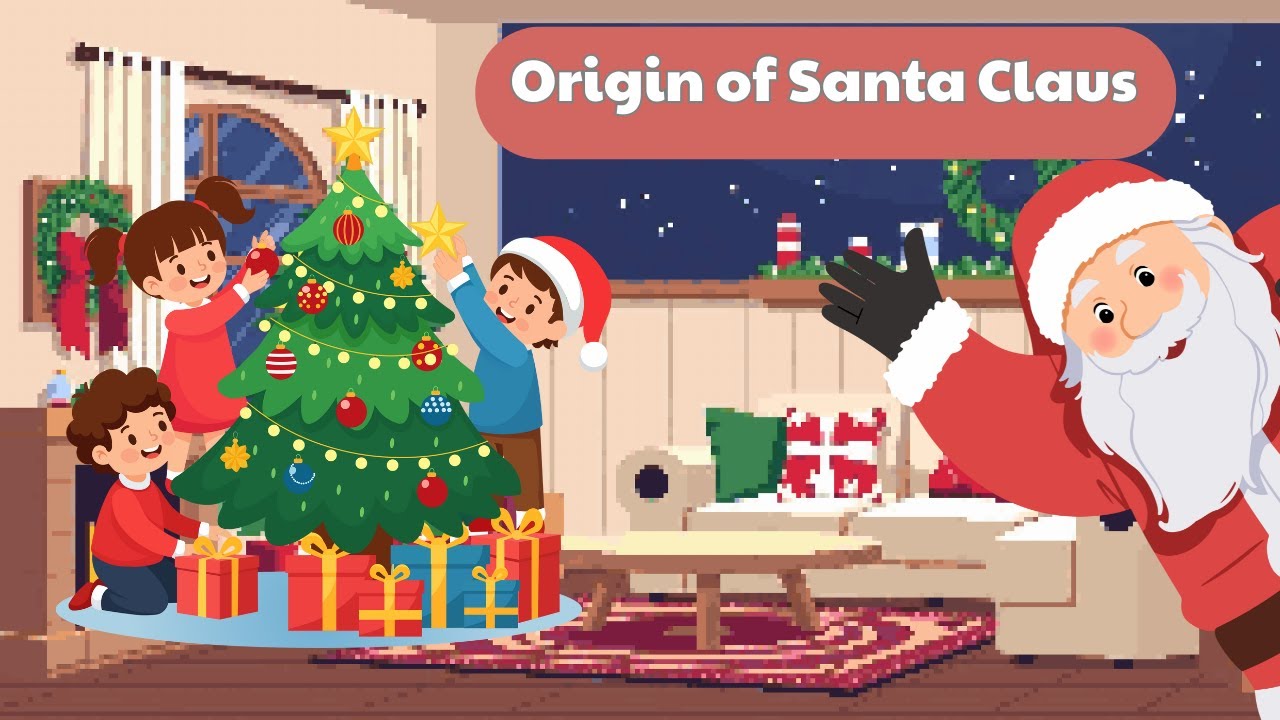 Origin of Santa Claus - A Magical Christmas Tale for Children - Egg Time Story