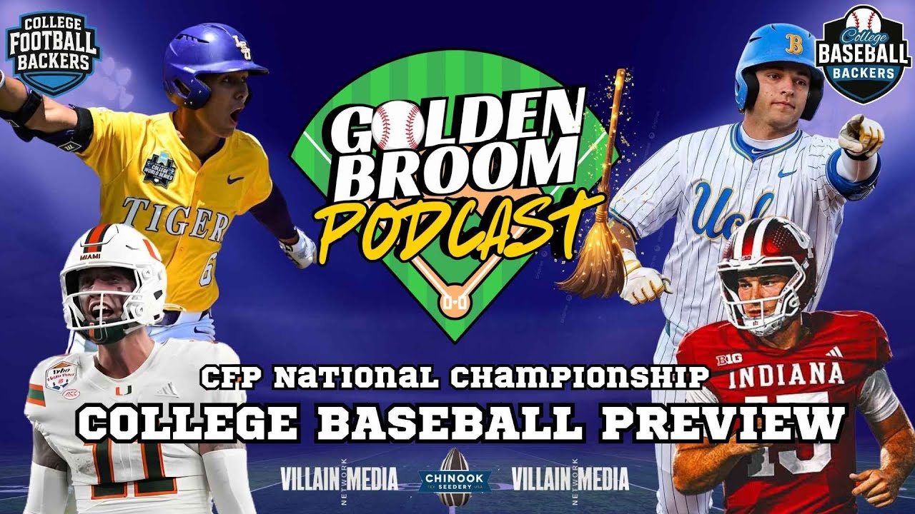LET'S TALK COLLEGE BASEBALL!!! We also talk the National Championship