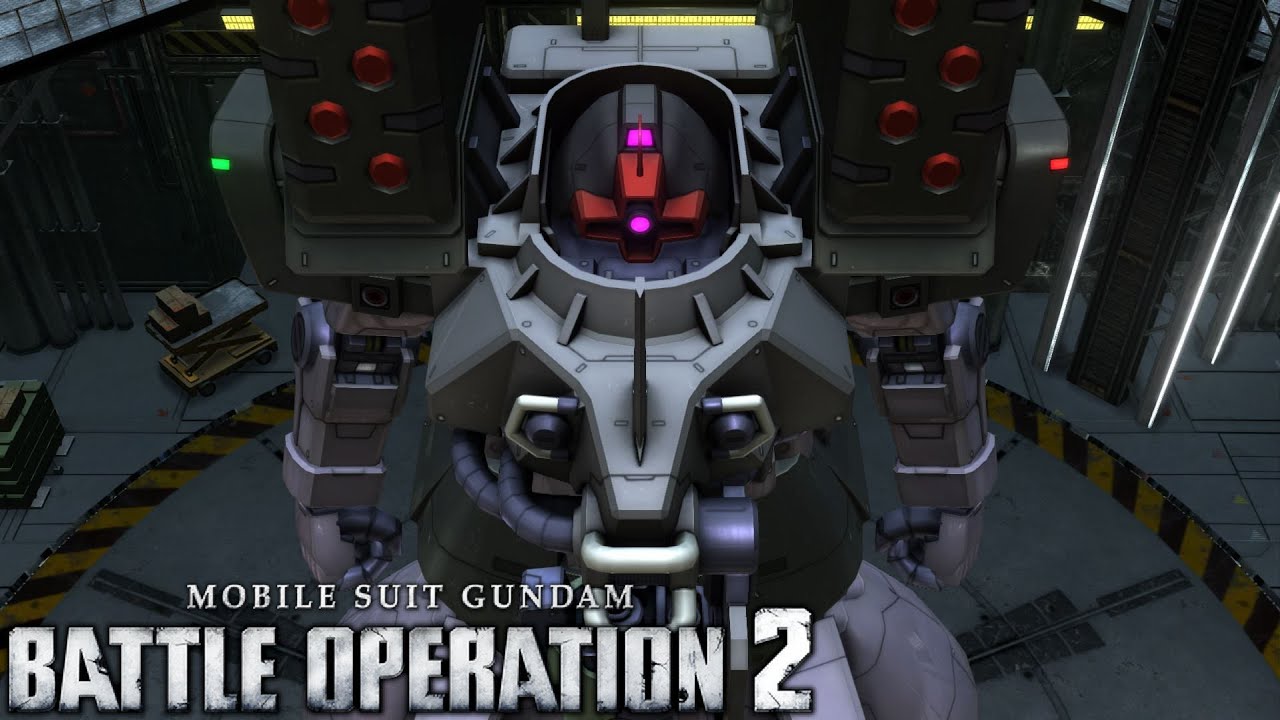 Mobile Suit Gundam Battle Operation 2 - Rick Dom (Stutzer) (LV1) ALL MOVES
