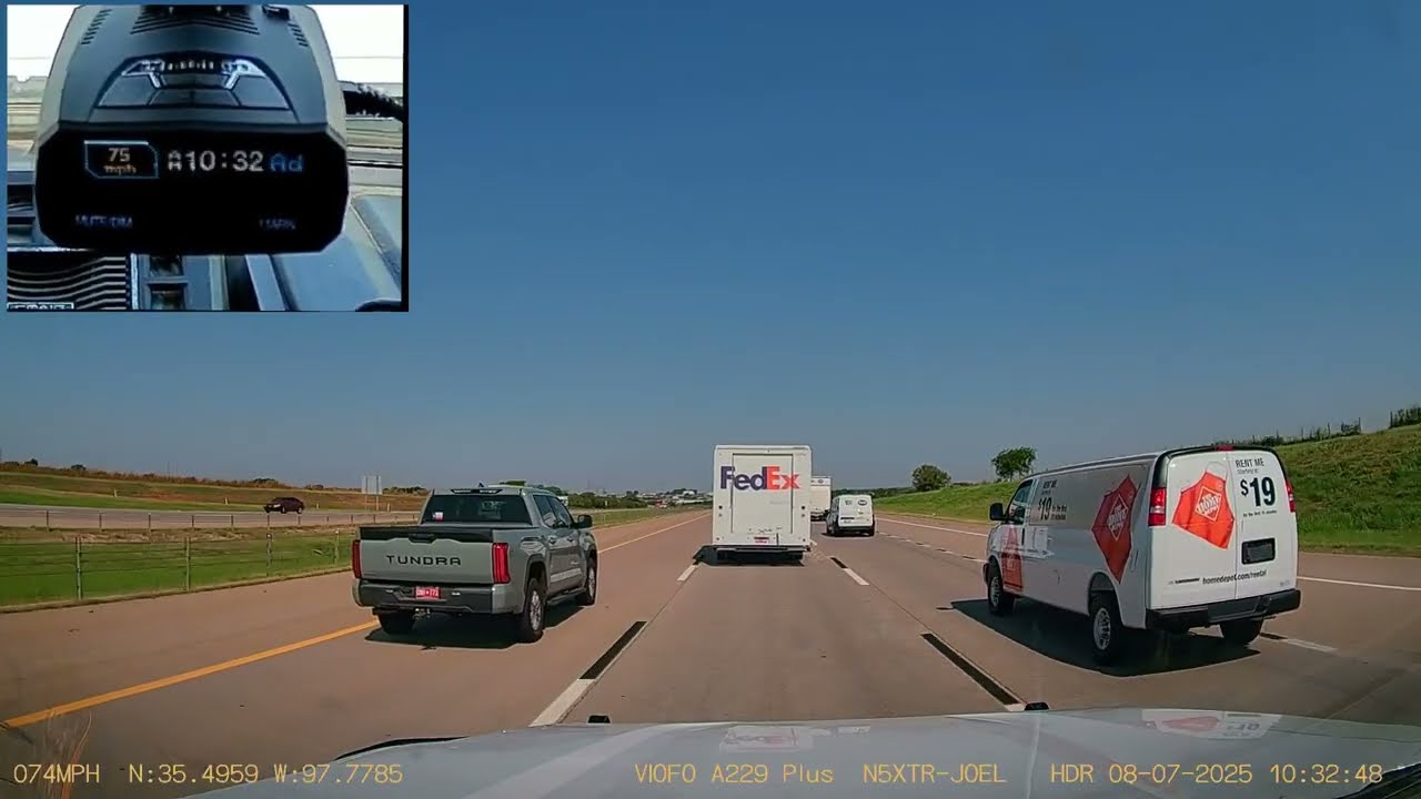 In The Wild - Uniden R4 on I-40 - A Gauntlet of KA enforcement