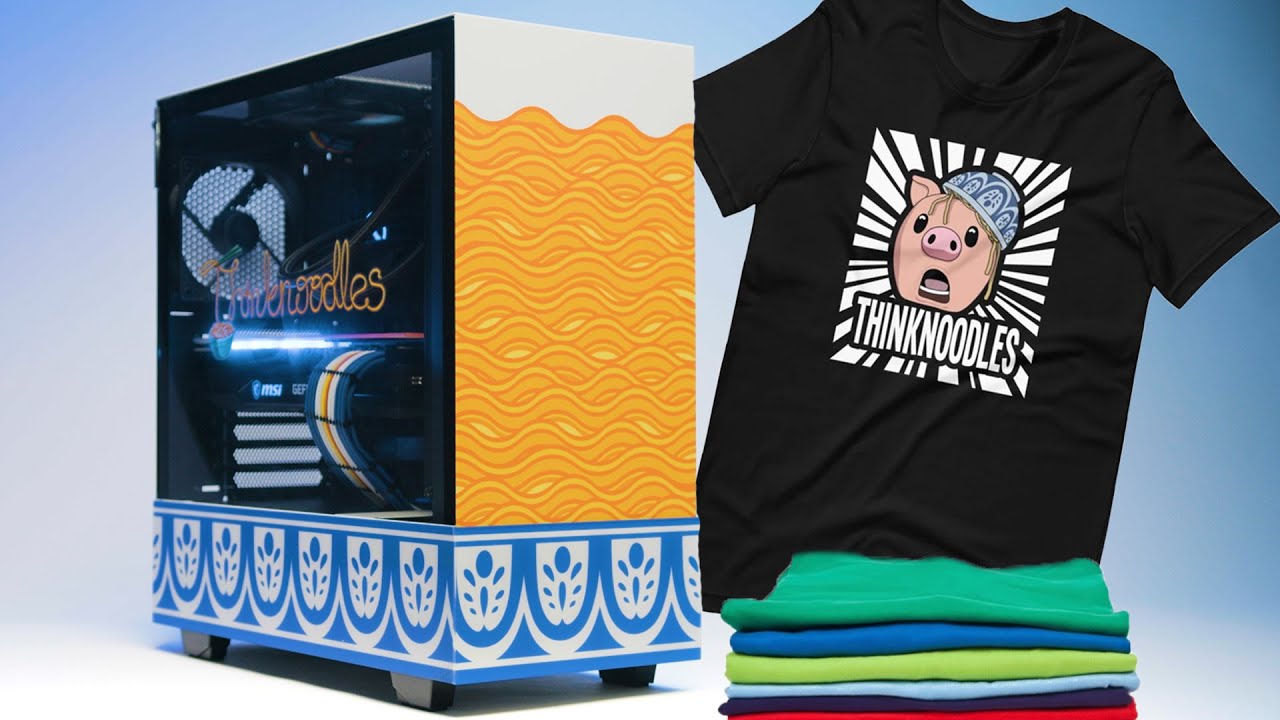 8 MILLION Subs = New ULTRA-Custom PC + NEW THINKNODLES MERCH!!