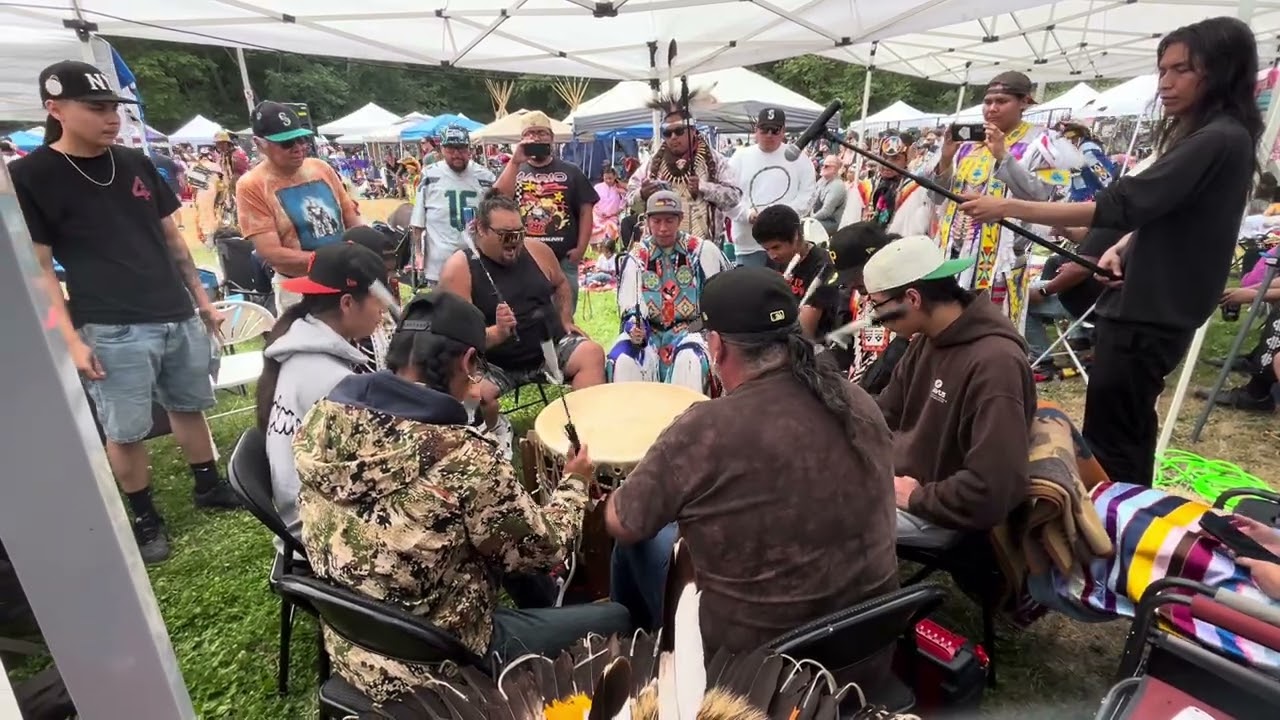 Buffalo trail singers @ seafair Indian days powwow￼ 2025