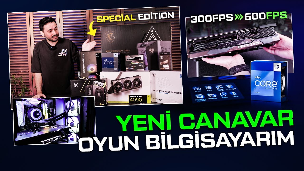 YENİ CANAVAR OYUN BİLGİSAYARIM! YOK BÖYLE BİR MAKİNE!