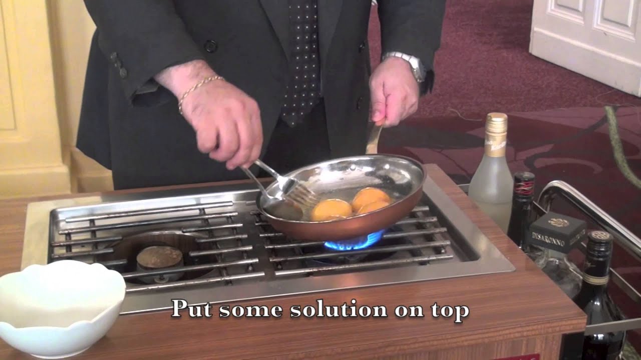 Peach Flambé
