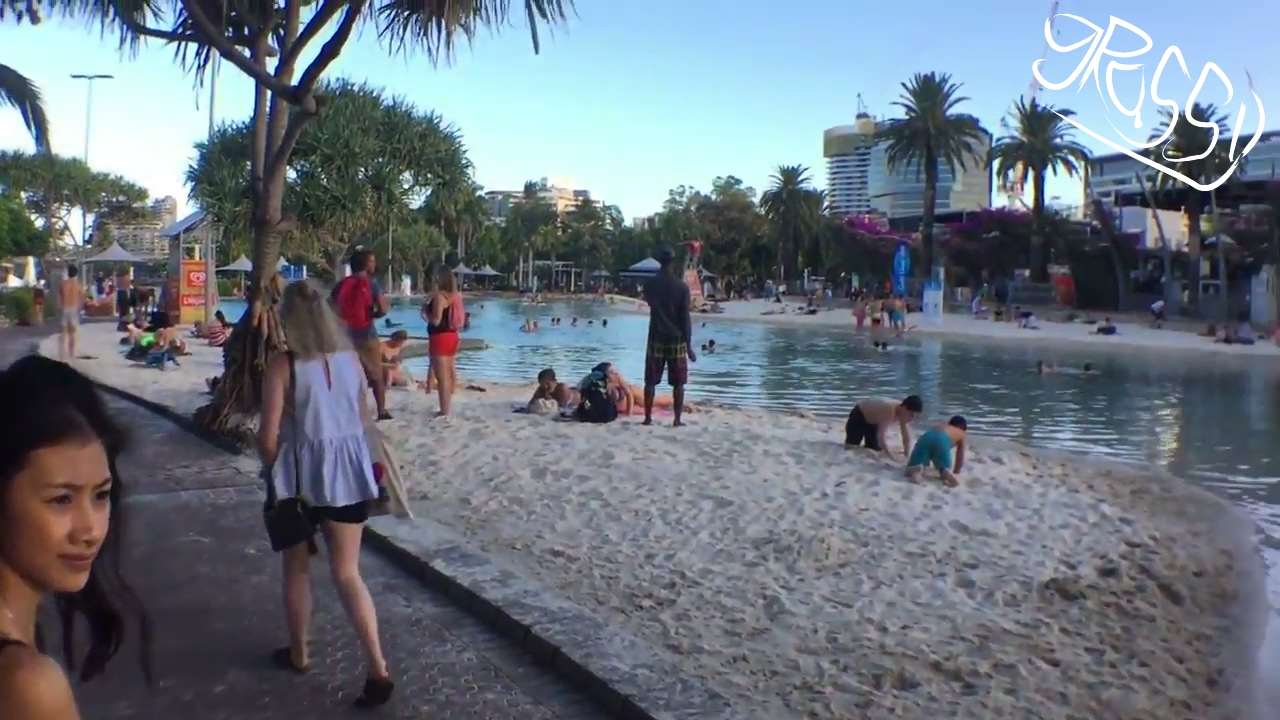 MAN-MADE BEACH IN THE CITY