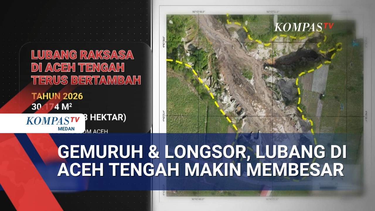 Cerita Warga Sering Dengar Gemuruh hingga Getaran Saat Longsor di Lubang Raksasa Aceh Tengah