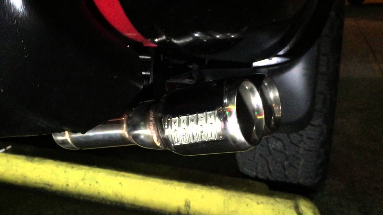 Mitsubishi Strada exhaust system (DRIFT Xaust)