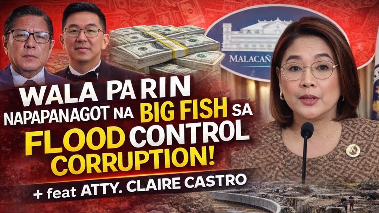 PBBM, WALA PA RIN NAPAPANAGOT NA BIG FISH SA FLOOD CONTROL CORRUPTION feat ATTY. CLAIRE CASTRO