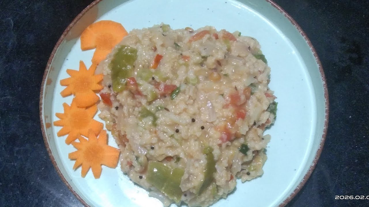 ತುಂಬಾ ರುಚಿಯಾದ ಹಾಗೂ ಆರೋಗ್ಯಕರವಾದ ಓಟ್ಸ್ ಉಪ್ನ 👌||very healthy and tasty oats upma 😋||