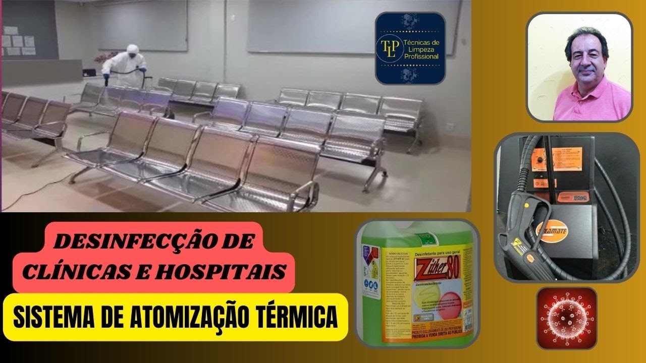 DESINFEC&Ccedil;&Atilde;O DE CL&Iacute;NICAS E HOSPITAIS  - ZITHER 80