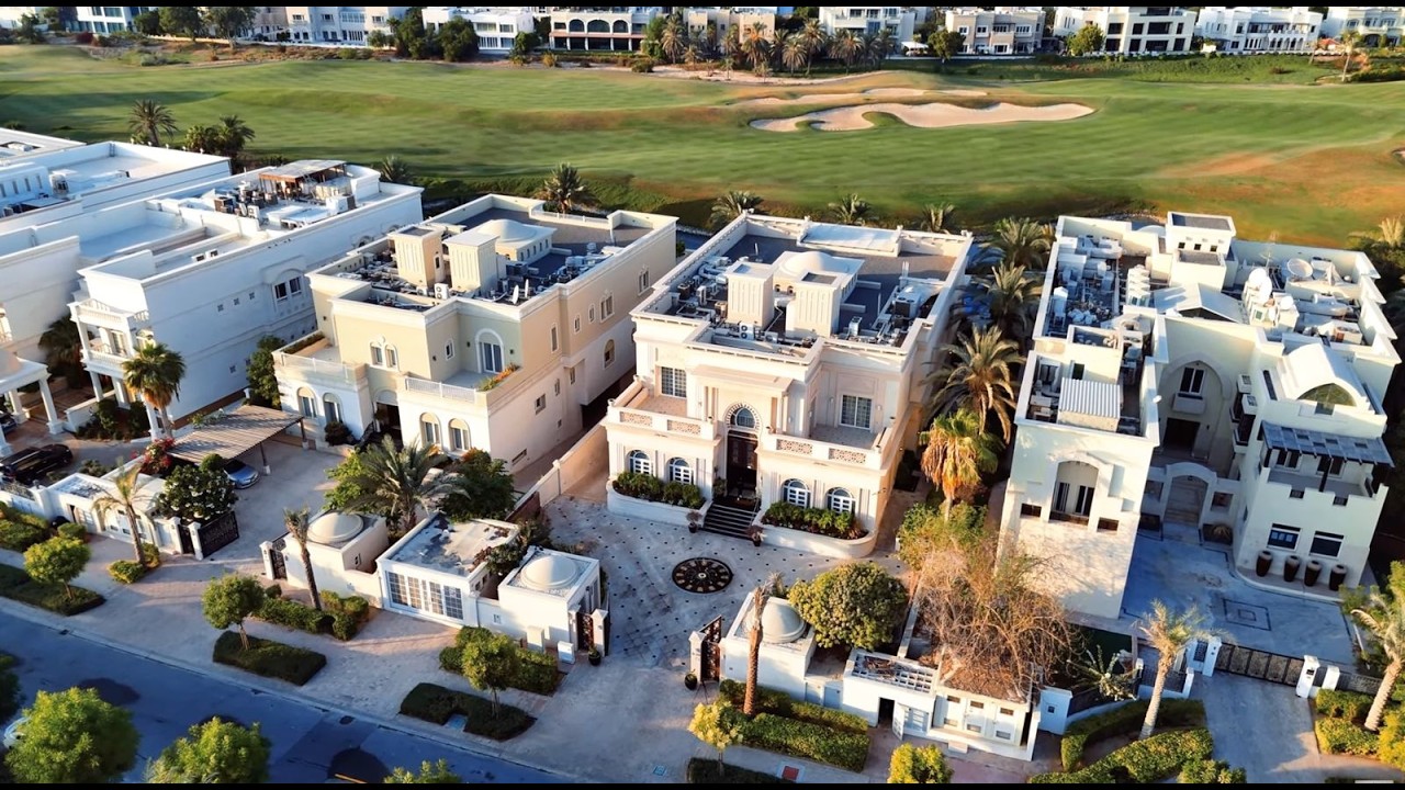 100M Luxury Mansion in Emirates Hills, Dubai-UAE