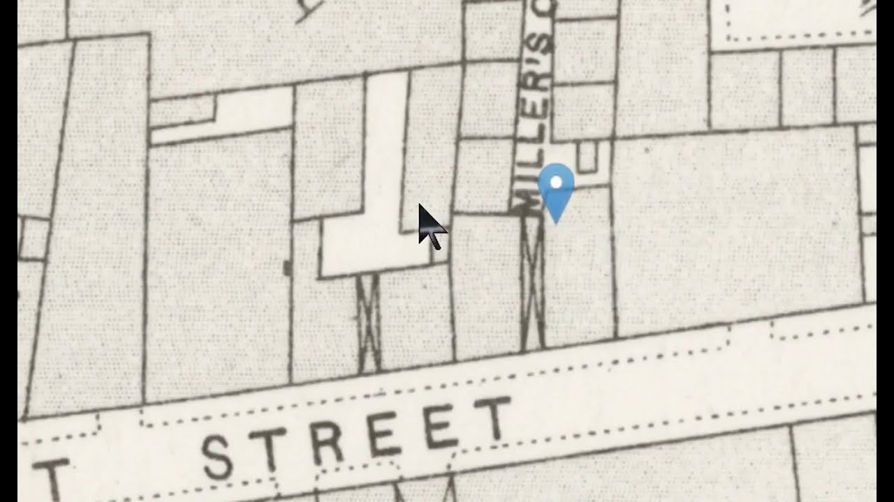 The exact location today of Jack the Ripper's last murder 😱😲